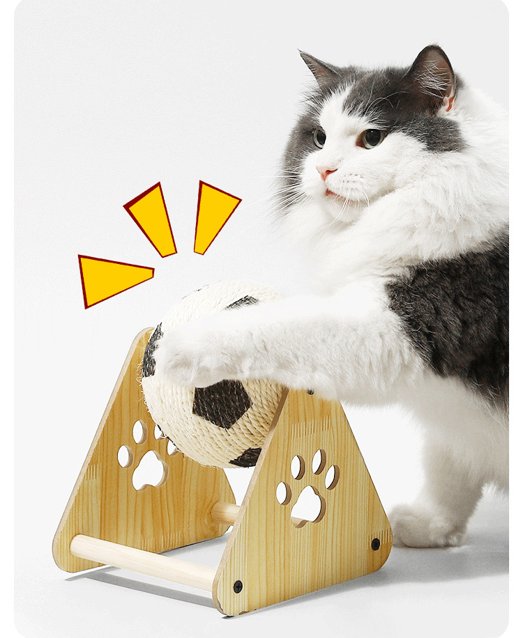 πΎ Pet Cat Scratching Ball β Fun & Durable Play Toy