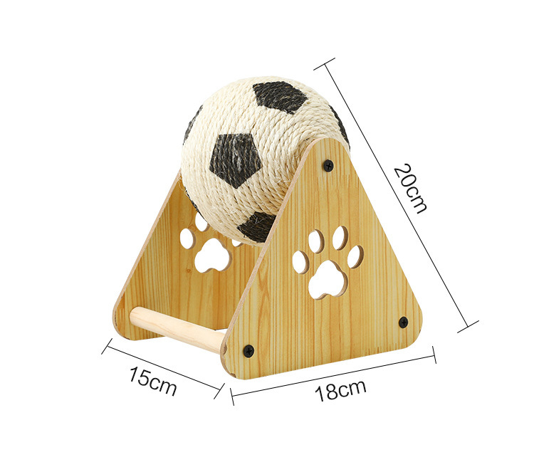 πΎ Pet Cat Scratching Ball β Fun & Durable Play Toy