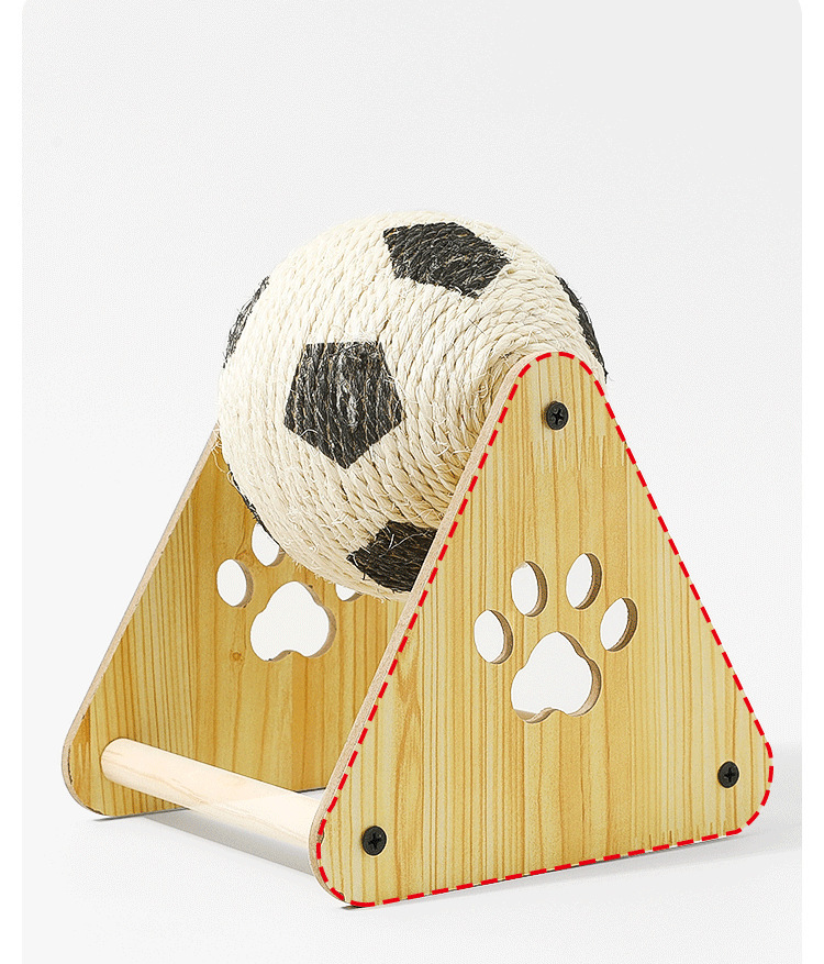 🐾 Pet Cat Scratching Ball – Fun & Durable Play Toy